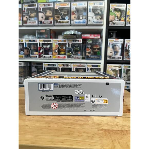 FLOCKED FUZZY Ozzy Osbourne Bark at Moon Funko Pop ALBUM Rocks #60 Black Sabbath - Picture 6 of 6